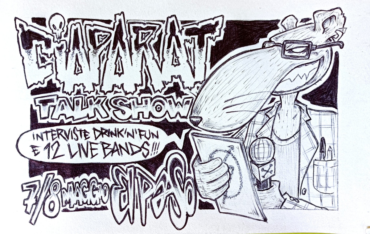 Ciaparat presenta: 7-8 maggio talk show intorno alla musica ed i movimenti alternativi degli anni '80-'90.