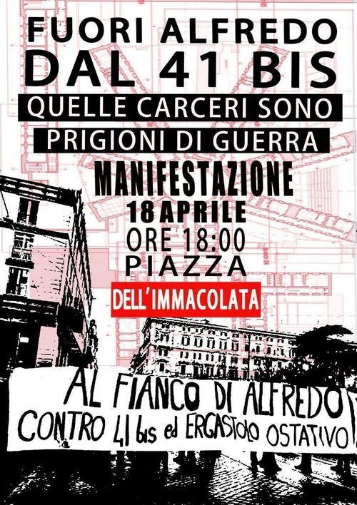 Fuori Alfredo dal 41bis