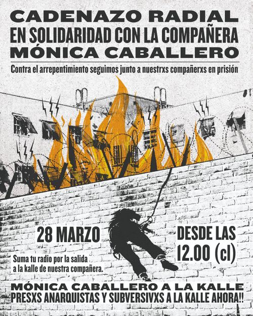 Staffetta radiofonica in solidarietà con Monica Caballero