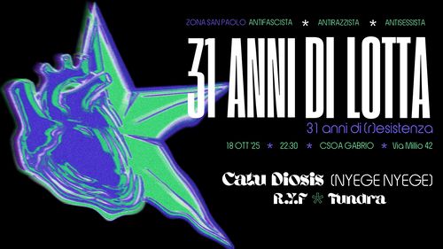 31° Compleanno CSOA Gabrio - festaccia 