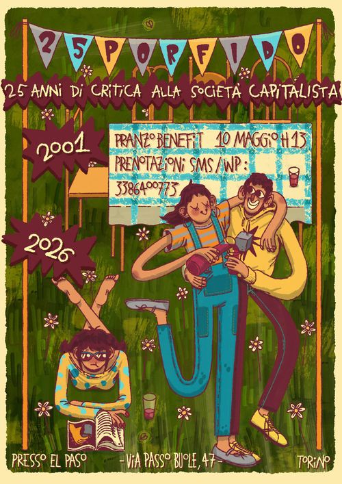 Pranzo benefit centro di documentazione Porfido