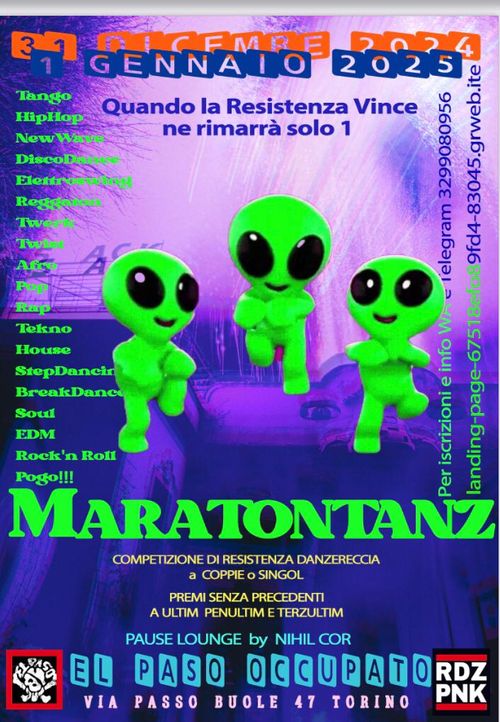 MARATONTANZ! Quando la resistenza vince... ne rimarrà solo 1