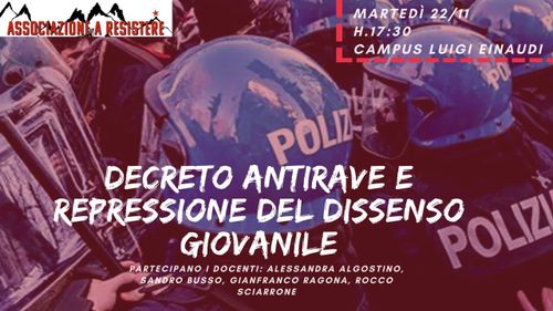 Decreto anti-rave e repressione del dissenso giovanile