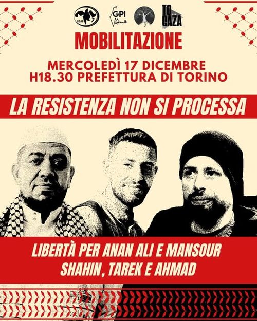 PRESIDIO "LA RESISTENZA NON SI PROCESSA"