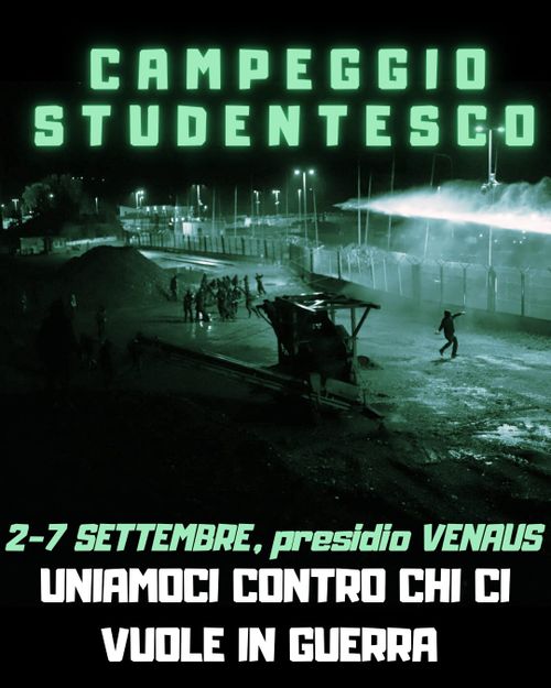 Campeggio studentesco 