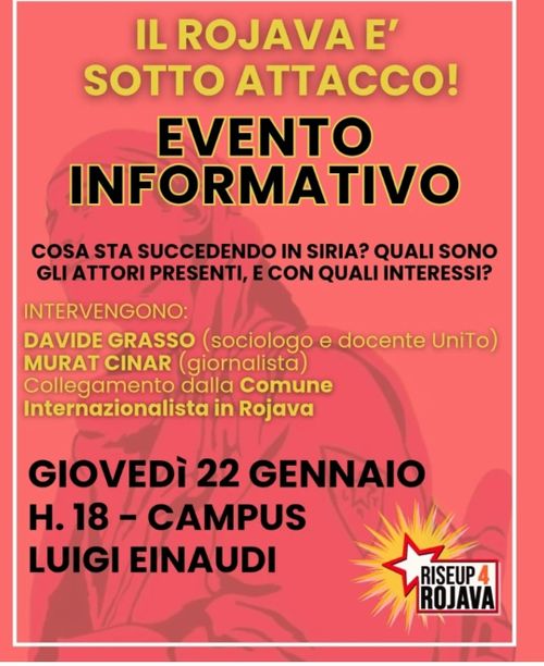 Il Rojava è sotto attacco