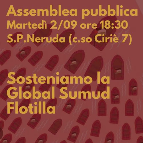 SOSTENIAMO LA GLOBAL SUMUD FLOTILLA