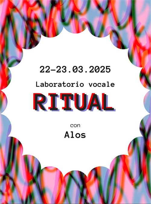 RITUAL laboratorio vocale |  22-23 marzo