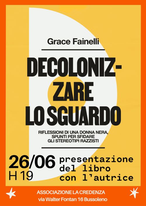 Presentazione del libro DECOLONIZZARE LO SGUARDO