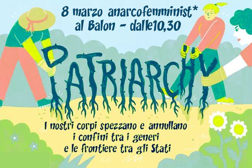 8 marzo. Anarcofemminist* al Balon