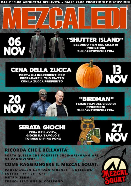 Cinema antipsichiatrico proiezione SHUTTER ISLAND