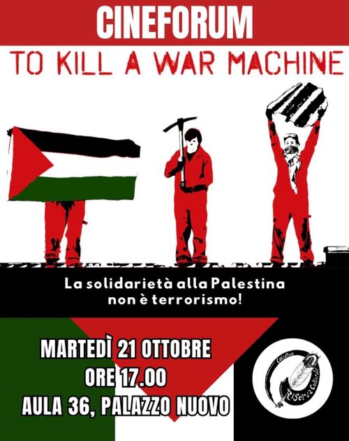 CINEFORUM: TO KILL A WAR MACHINE 