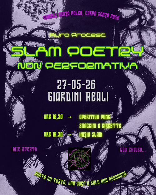 Slam non performativa flinta - KURA PROTEST