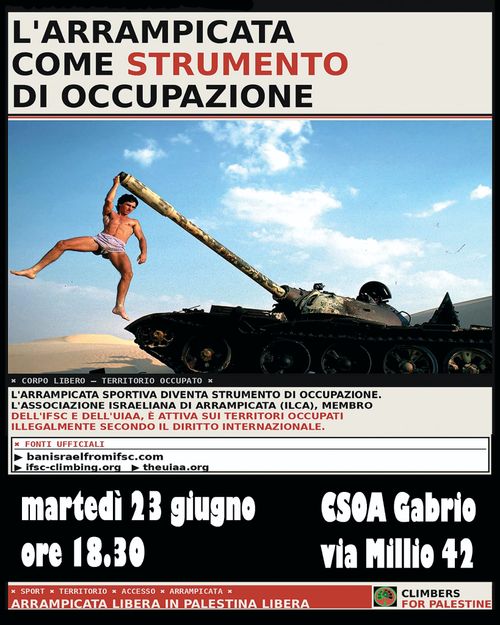 L'arrampicata come strumento coloniale 