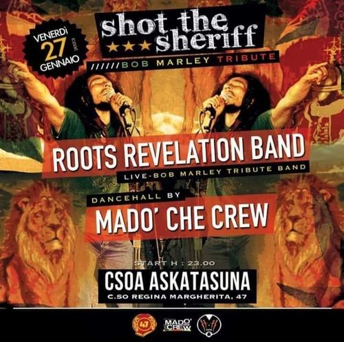 SHOT THE SHERIFF - Bob Marley tribute