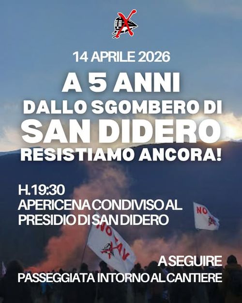A cinque anni dallo sgombero di San Diedero..resistiamo ancora!