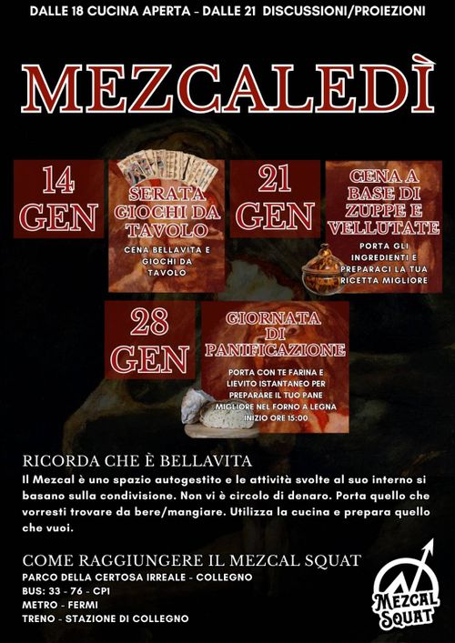 PANIFICAZIONE - MEZCALEDÌ 