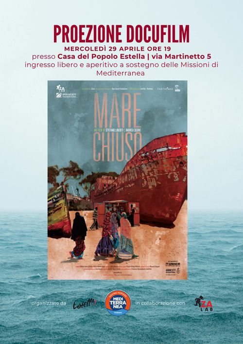 Cineforum "MARE CHIUSO" Mediterranea x Casa del Popolo Estella 