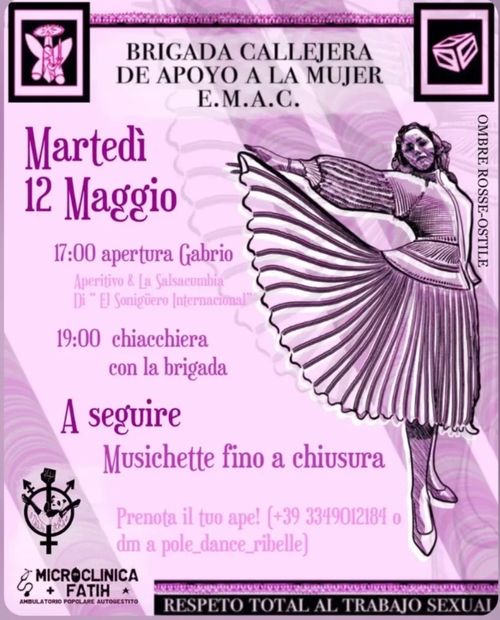 Brigada Callejera - collettivo di sex worker autorganizzat3 di Ciudad de México