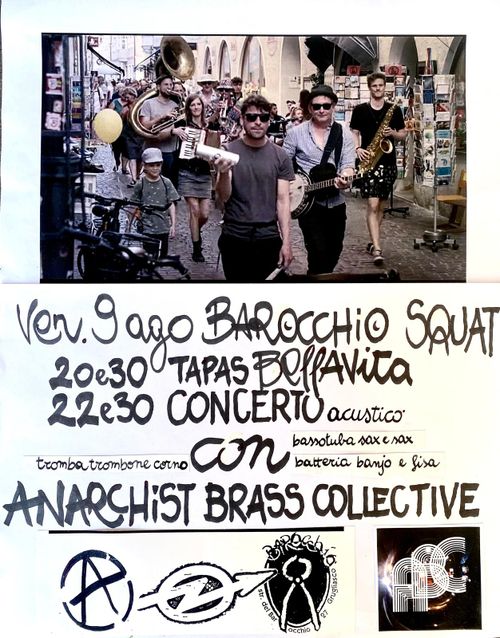 Anarchist Brass Collective in concerto