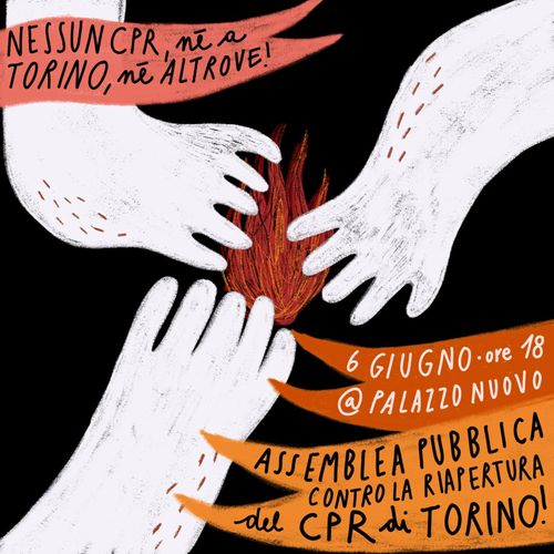 ASSEMBLEA PUBBLICA contro la riapertura del CPR di Torino