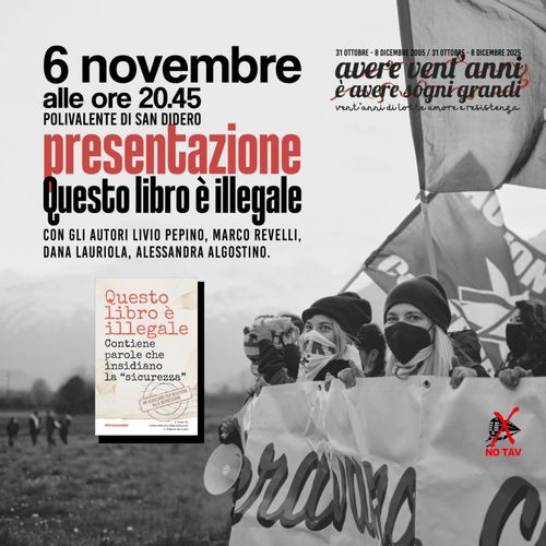Presentazione del libro “Questo libro è illegale”