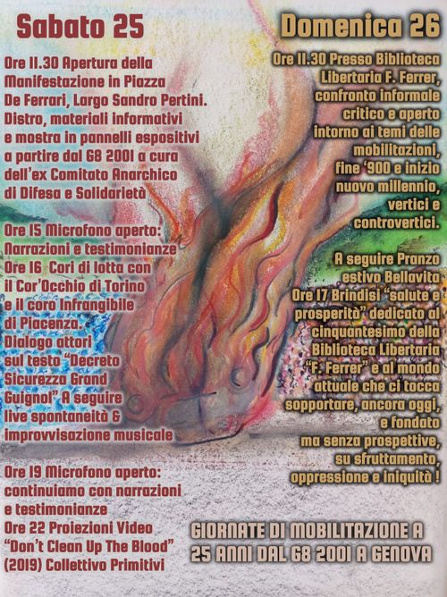 Giornate di Mobilitazione a 25 anni dal G8 a Genova
