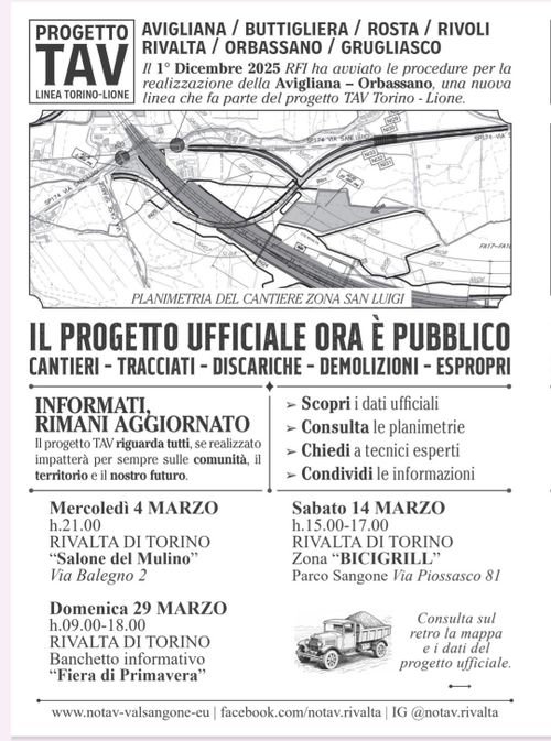 SERATA INFORMATIVA PROGETTO DEFINITIVO RFI