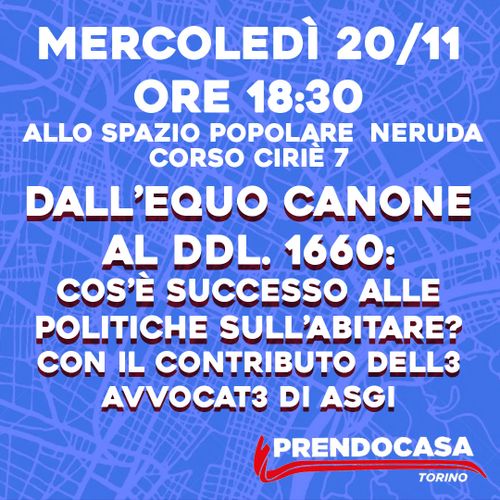 DALL'EQUO CANONE AL DDL.1660: Cos'è successo alle politiche sull'abitare?