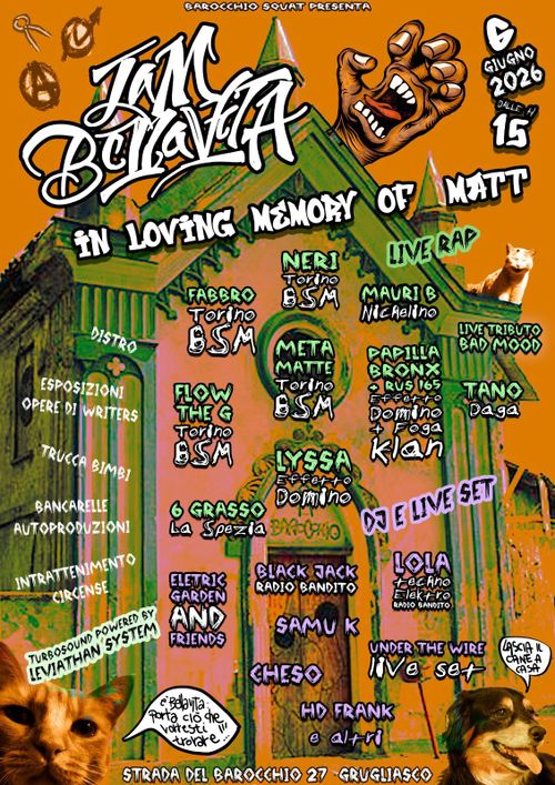 JAM BELLAVITA - IN LOVING MEMORY OF MATT