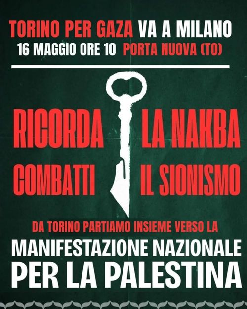 Manifestazione Nazionale per la Palestina