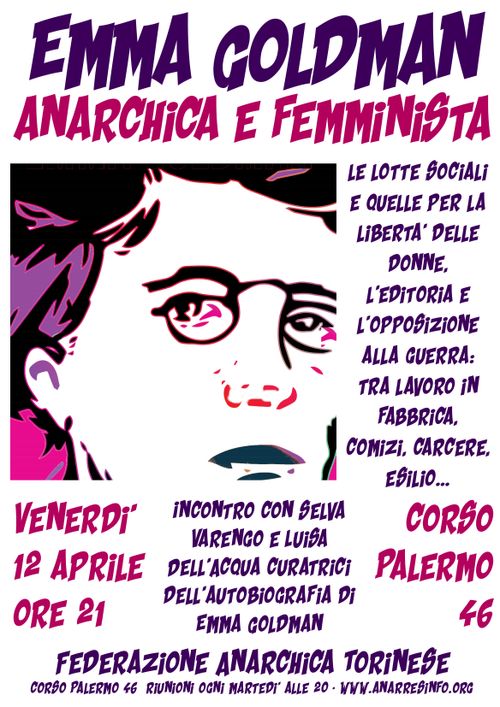 Emma Goldman - anarchica e femminista