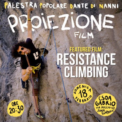 Resistance Climbing - proiezione film