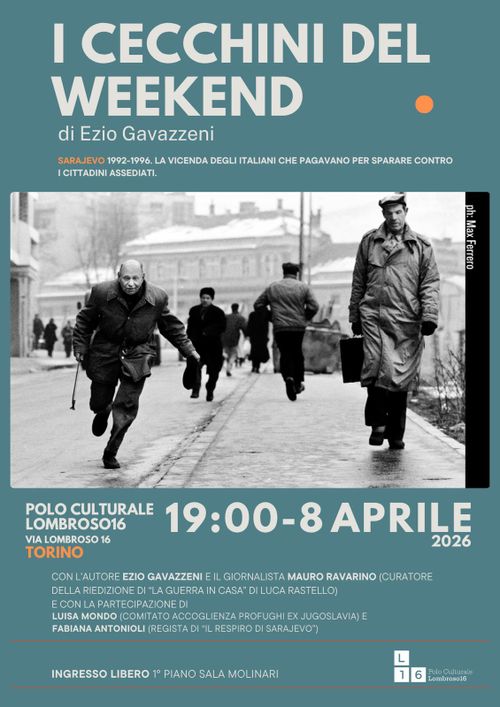 presentazione del libro "I cecchini del weekend" di Ezio Gavazzeni