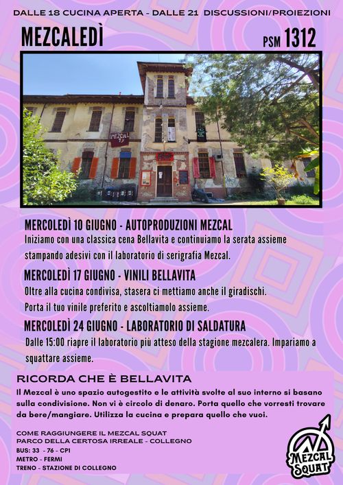 LABORATORIO DI SALDATURA E CENA BELLAVITA 