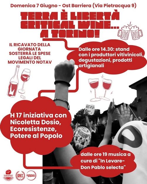 Terra è Libertà: Critical wine...a Torino!