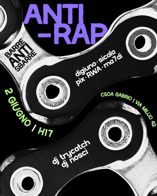 ANTI-RAP Barre contro le sbarre 