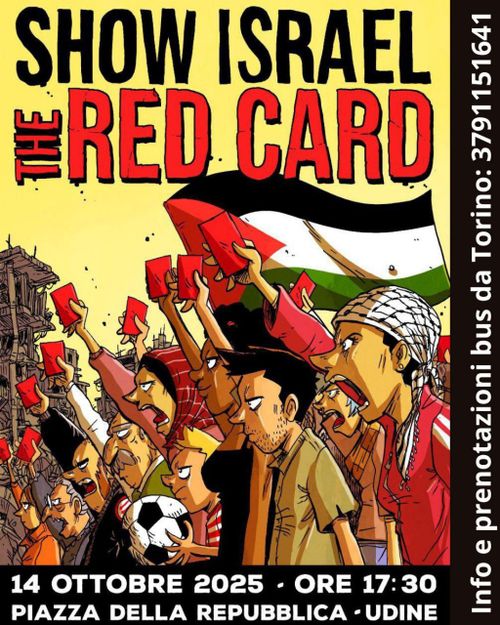 FUORI ISRAELE DALLA FIFA!