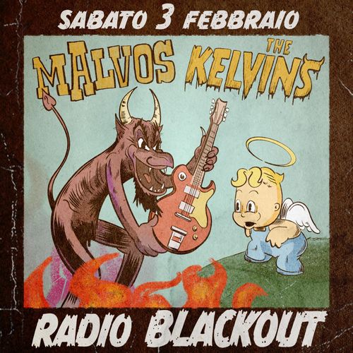 Punk rock night: the Kelvins e Malvos