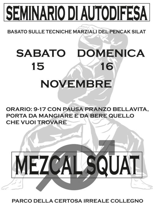 SEMINARIO DI AUTODIFESA - PENCAK SILAT