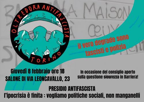 LA SOLUZIONE AL DEGRADO NON È IL MANGANELLO: CONTESTIAMO IL CONSIGLIO DI CIRCOSCRIZIONE! 