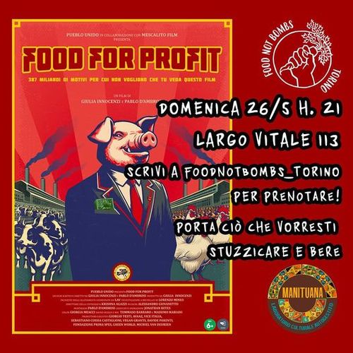 FOOD for PROFIT - PROIEZIONE