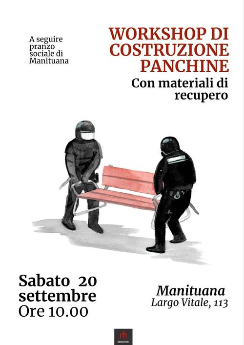 Workshop di costruzione panchine