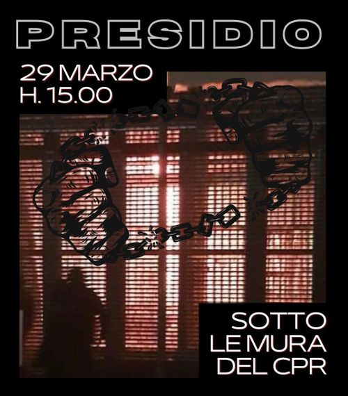 Sotto le mura del CPR