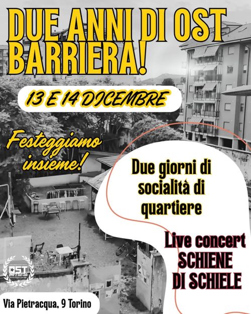 ✨ DUE ANNI DI OST BARRIERA!  🎊 FESTEGGIAMO INSIEME!