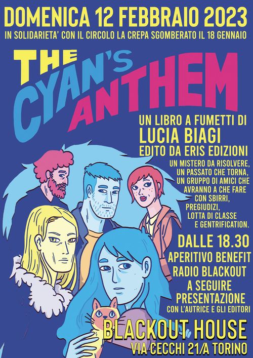 Presentazione Fumetto "The Cyans Athem" di Lucia Biagi