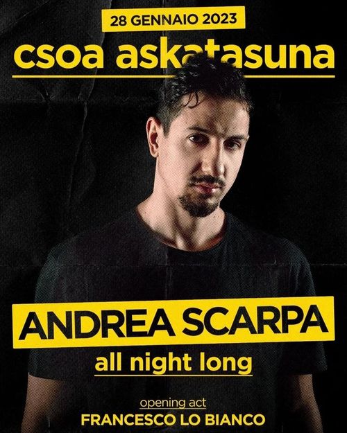 DJ SET ELETTRONICA Andrea Scarpa