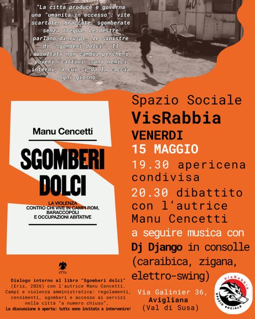 Sgomberi Dolci - presentazione del libro