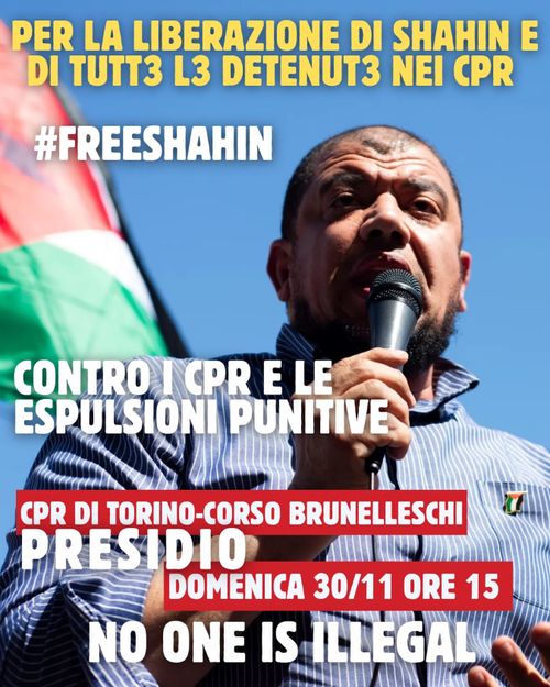 Presidio al CPR di C.so Brunelleschi