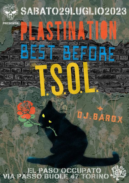 T.S.O.L. + PLASTINATION + BEST BEFORE